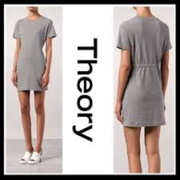 Theory Zissia Classic T Dress - S - Picture 3 of 6